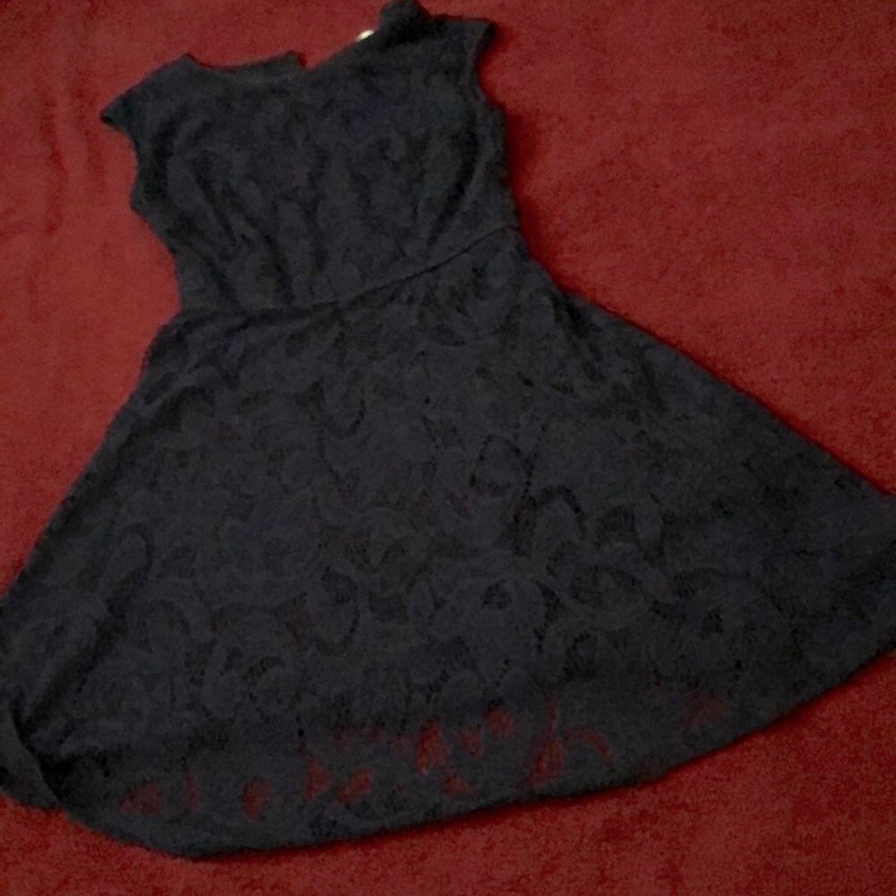 Navy blue dress